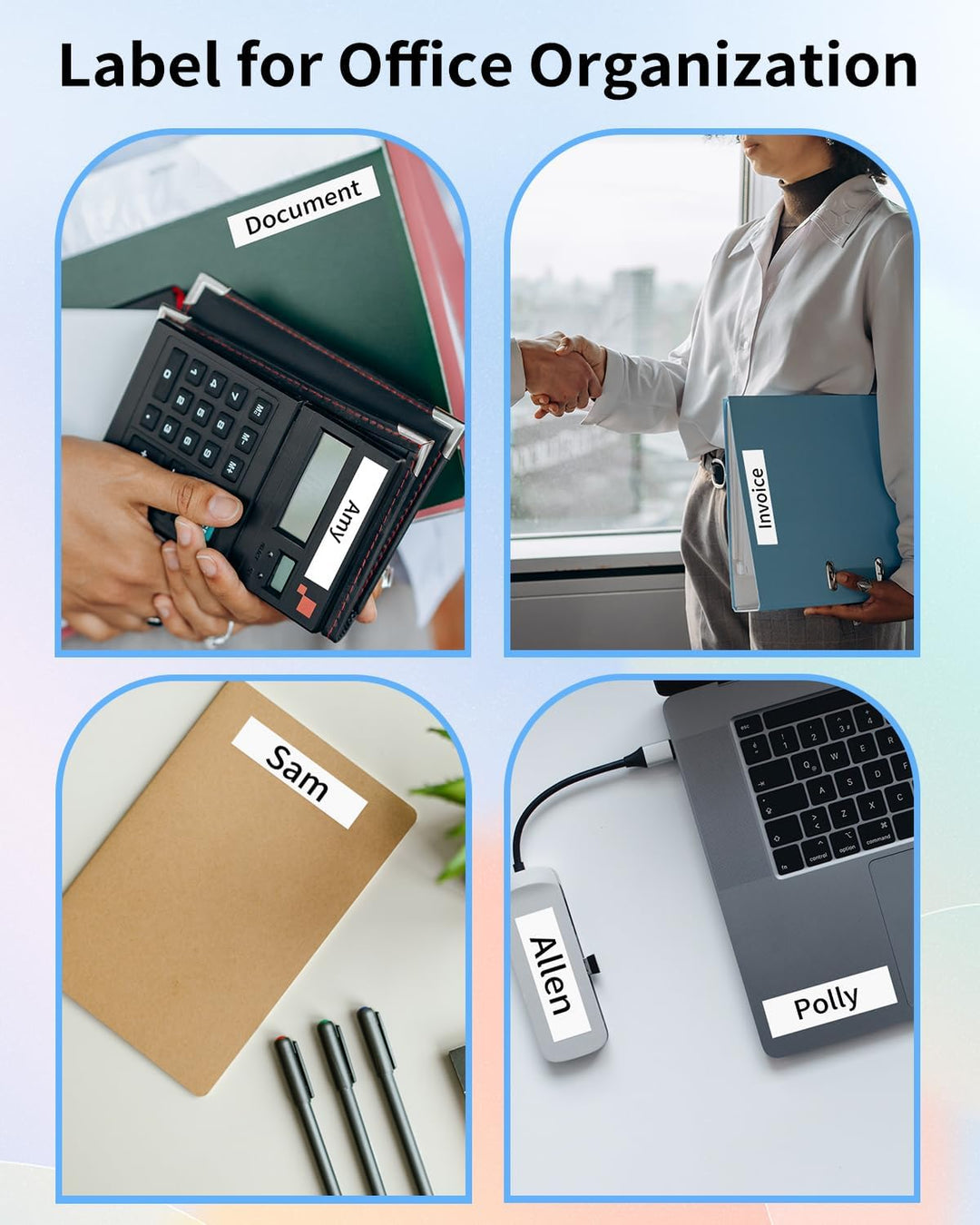 Aken 5 x Kompatibel M-K231 12mm 0.47 Schriftband für Brother P-touch MK-231 M-K231S Schwarz auf Weis