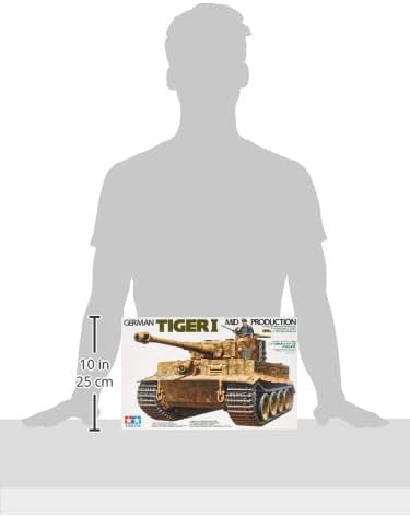 TAMIYA 300035194 300035194-1:35 WWII Sonderkraftfahrzeug 181 Tiger I Mid Production (1),originalgetr