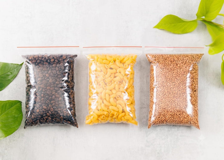 1000 Kleine Beutel ZIP 6 x 8 cm Plastiktüten Lebensmittelbeutel | Plastikbeutel Ziplock Tüten Wieder
