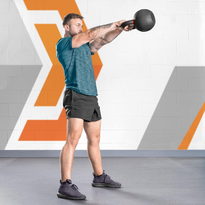 METIS Kettlebell Ständer 3 Stufen - Profi Kettlebell Set + Ständer für Aufbewahrung | Optionales Ket
