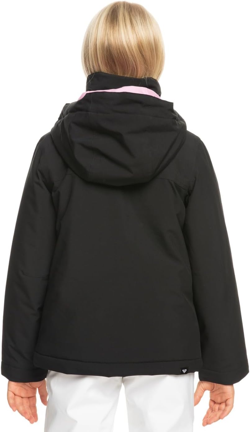 Roxy Mädchen Galaxy Girl Jk Schneeanzug 34 True Black Blurry Flower, 34 True Black Blurry Flower