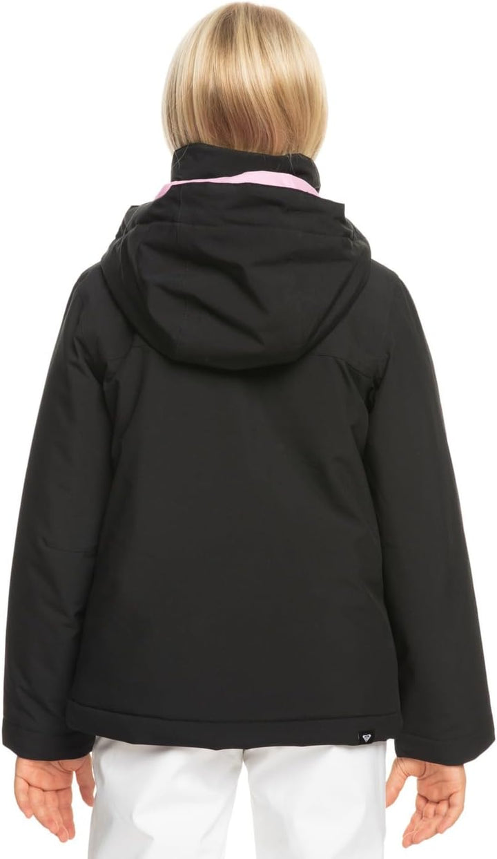 Roxy Mädchen Galaxy Girl Jk Schneeanzug 34 True Black Blurry Flower, 34 True Black Blurry Flower