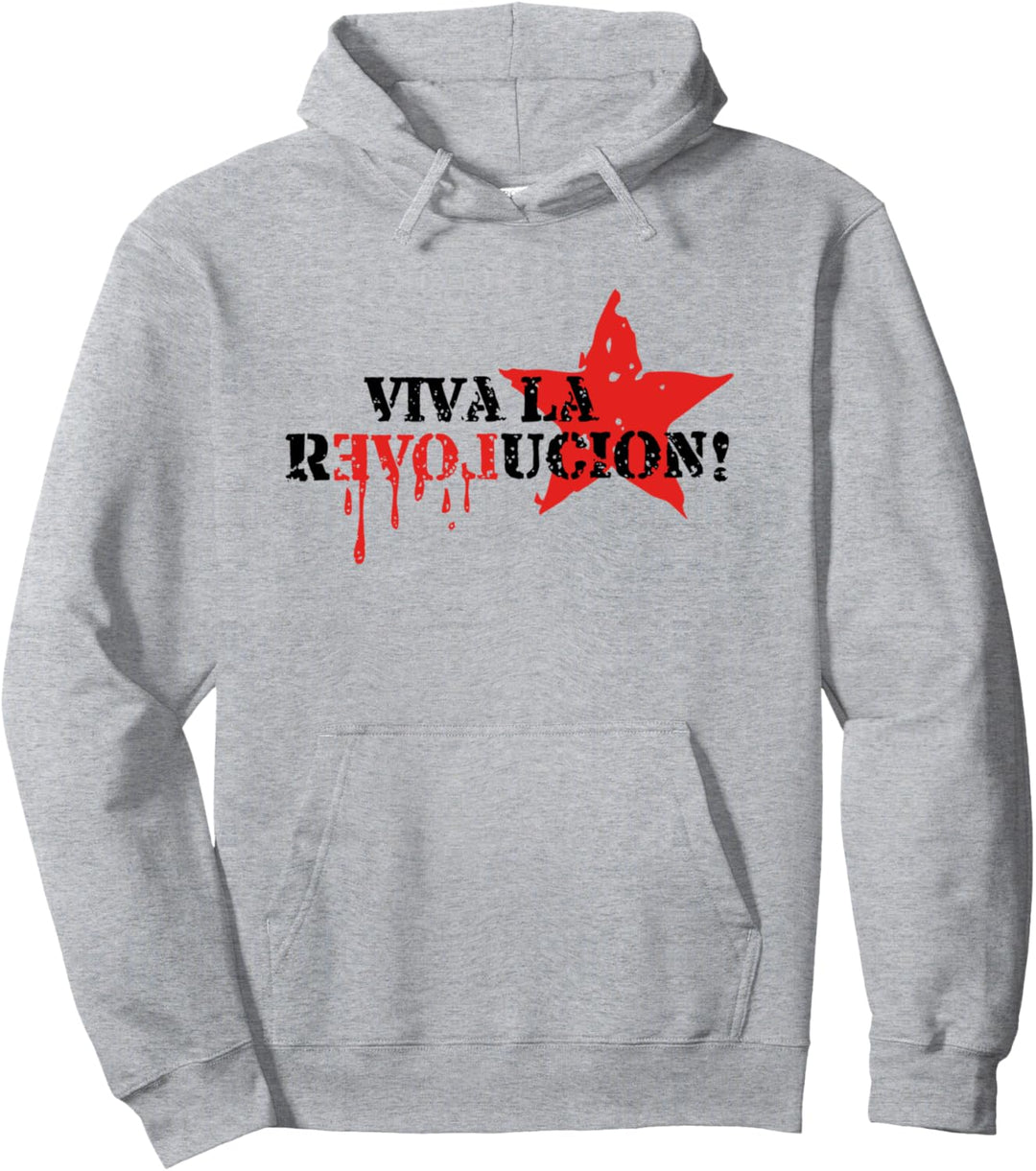 Viva la revolucion, Zitat, Spruch, Anarchie, Pirat, Punk Pullover Hoodie