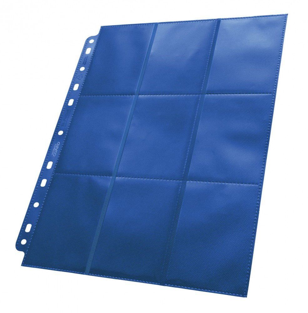Ultimate Guard 18-Pocket Pages Side-Loading Blau (50), UGD010484, Blau