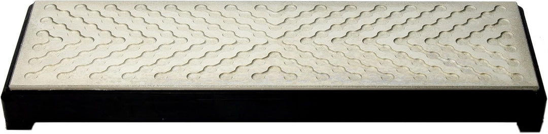 Shapton® Diamantbeschichtung Abrichtblock 25,4 x 7,6 cm, Kombinierbar mit allen Wassersteinen, Silve