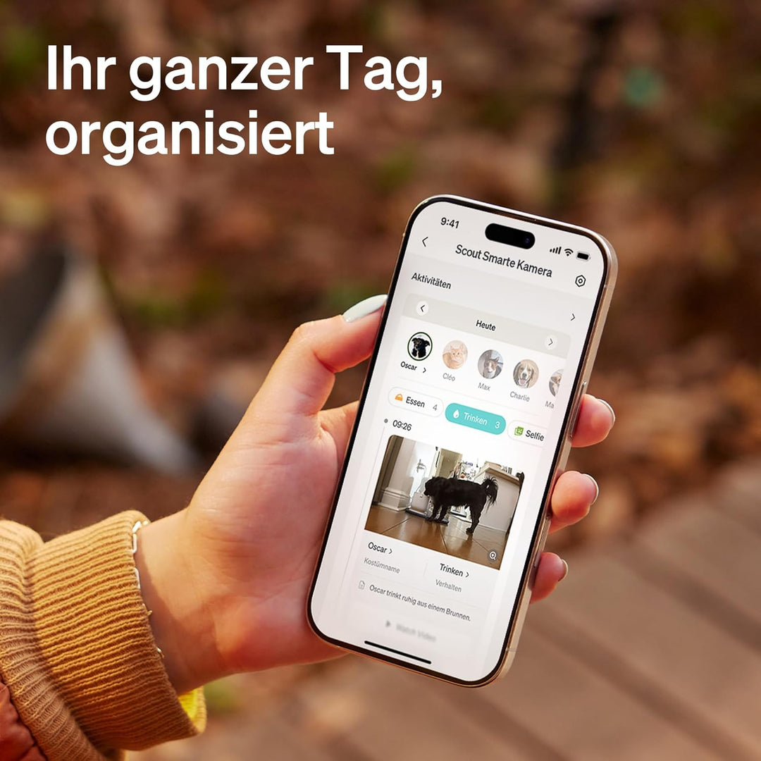 PETLIBRO Haustierkamera mit App, 360° HD Hundkamera, KI-gesteuert Haustierkamera für den Innenbereic