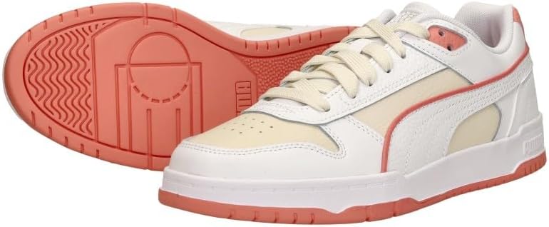 PUMA Unisex Rbd Game Low Sneaker 36 EU Alpine Snow Puma White Pink Fruit, 36 EU Alpine Snow Puma Whi