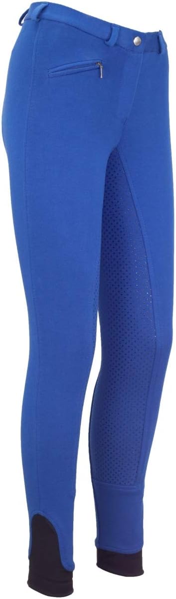 RL24 - Kinder-Reithose Flex Basicline | Vollbesatz-Reitleggings für Mädchen & Jungen | hautfreundlic