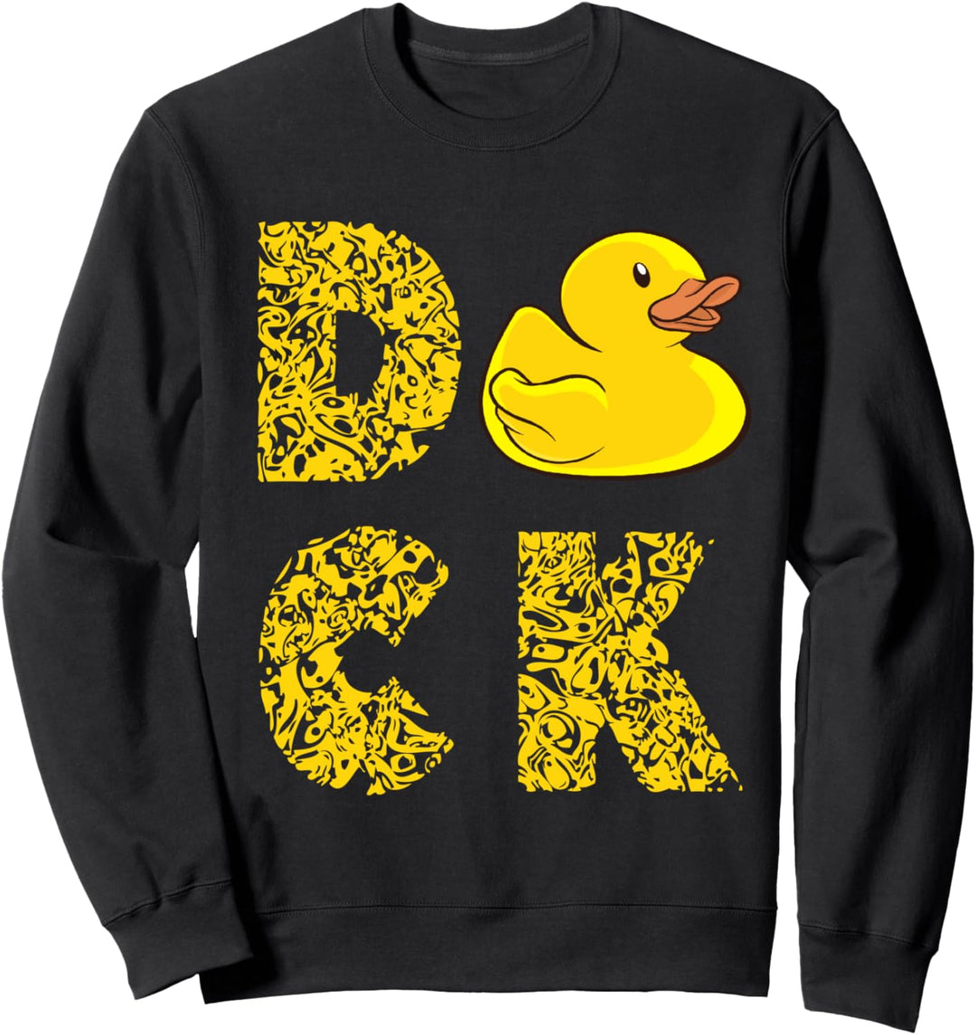 Gummiente gelbe Ente Gummiente Gummiente Gelb Gummiente Sweatshirt