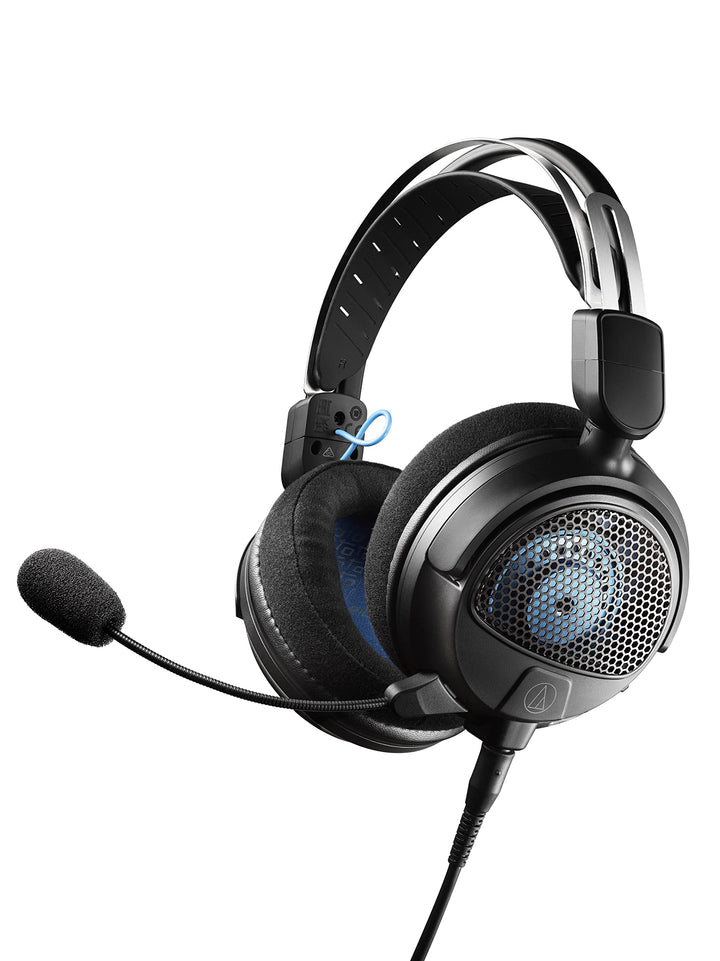 Audio-Technica GDL3 Offenes HI-FI Gaming-Headset Schwarz Black, Black