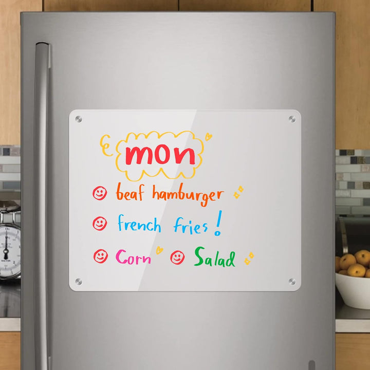 Kamehame Trocken abwischbare Tafel für Kühlschrank, magnetische, trocken abwischbare Tafel für Kühls