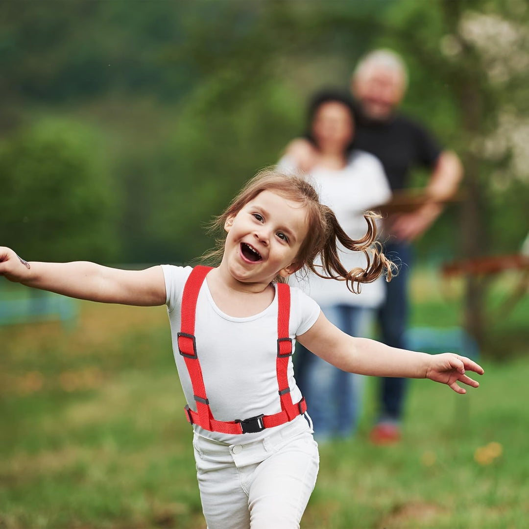 2 Stück Pferdeleine zum Spielen für Kinder Rot Pferdeleine Kinder Pferdeleine Spielzeug Pferde Longi