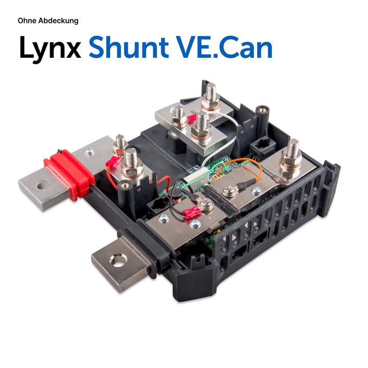 Victron Energy Lynx Shunt IP22 VE.Can 1000 Amp, Sammelschiene mit Integrierter Batterieüberwachung