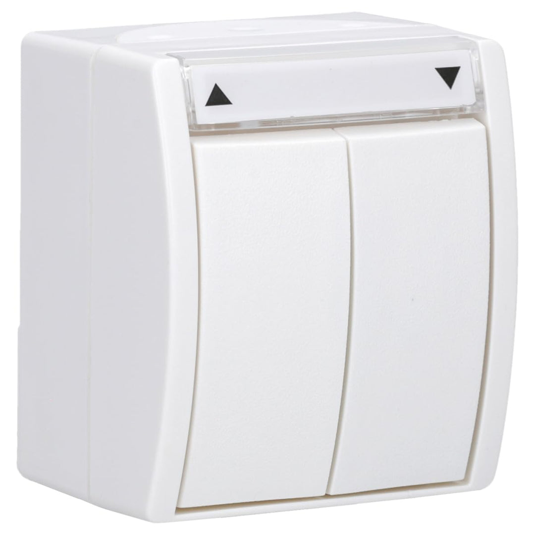 Busch-Jaeger BUSC Jalousietaster 2621/4 W-54, 250 V, Bunt