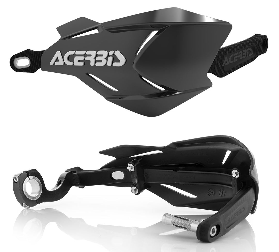 ACERBIS Handschutz X-FACTORY SCHWARZ/SCHWARZ, Schwarz