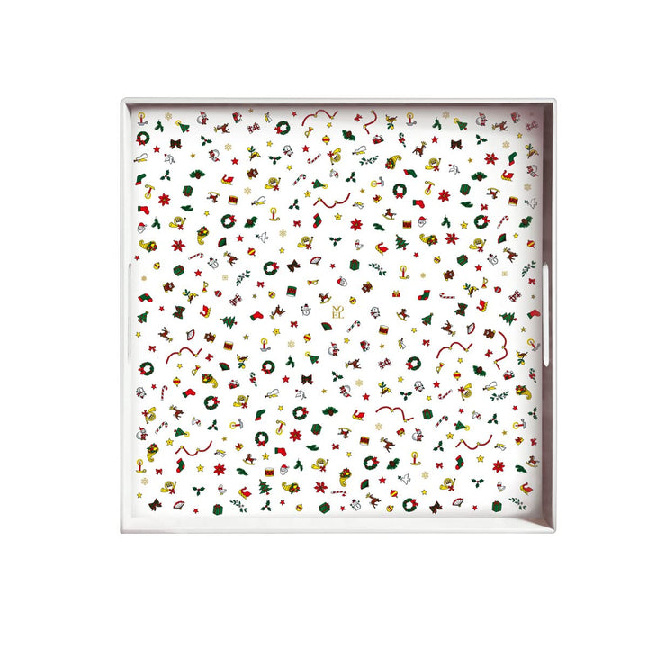 Taitu Noël ORO - Tablett 45 x 45 cm