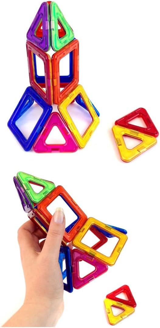 MAGNIKON Magnetische Bausteine MK-14 Der Start, 14 Teile, Standardgrösse, Bauklötze, Magnete Kinder,