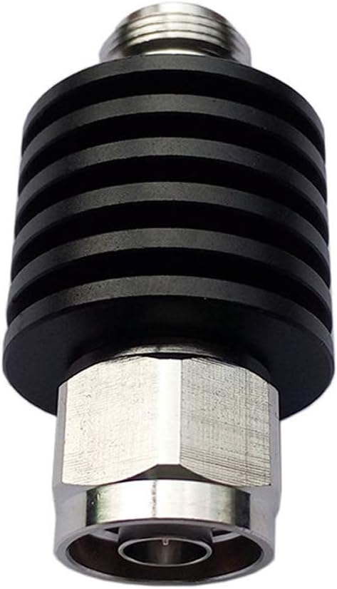 BECEN 15dB 10 Watt N fester Dämpfer - 10 W N-Anschluss 3 GHz RF-Dämpfer 50 Ohm Attenuator, 15dB