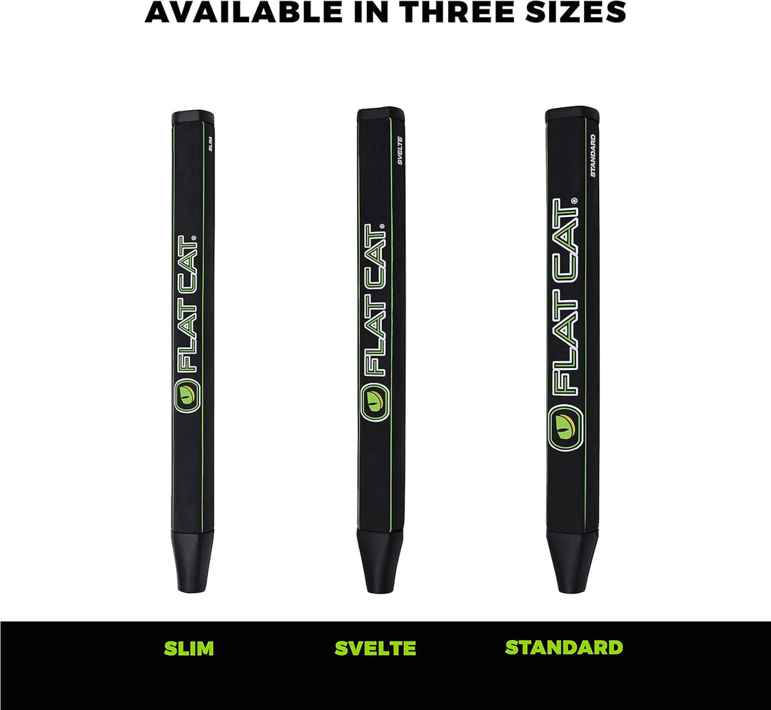 TAK Flat Cat Golf Putter Grip (Various Sizes) Standard, Standard
