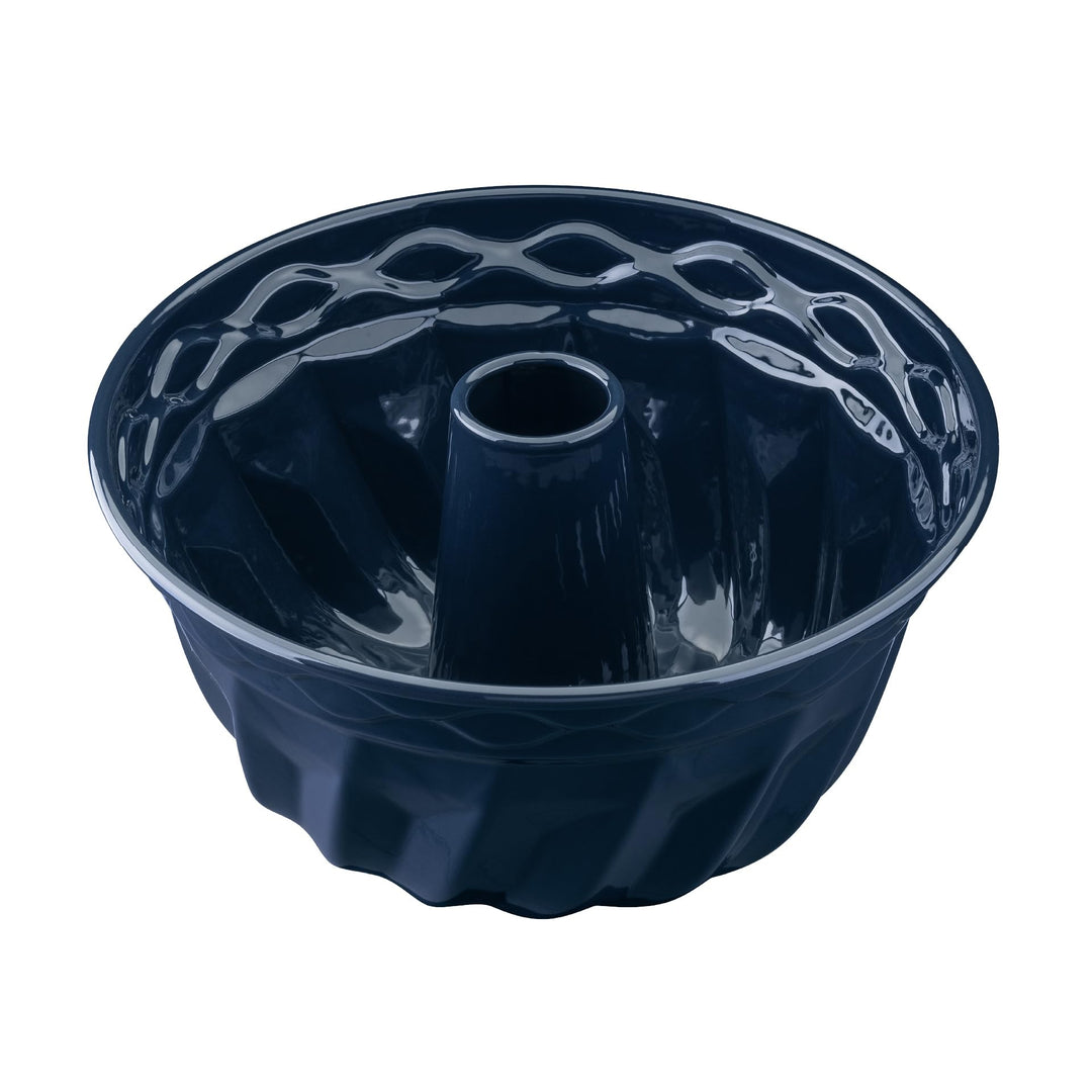 Dr. Oetker Guglhupf Backform Ø 22 cm Back-Liebe Emaille – Schnitt- & Kratzfeste Gugelhupf Form mit E