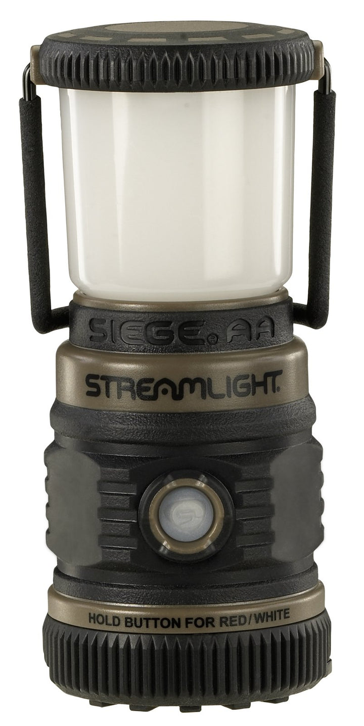 Streamlight 44941 Siege 200-Lumen AA Handgehaltene Arbeits und im Freien Camping-Laterne, Kojote