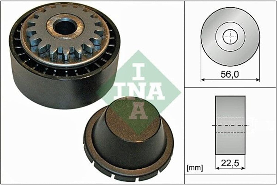 INA 531 0854 10 Spannrolle, Keilrippenriemen