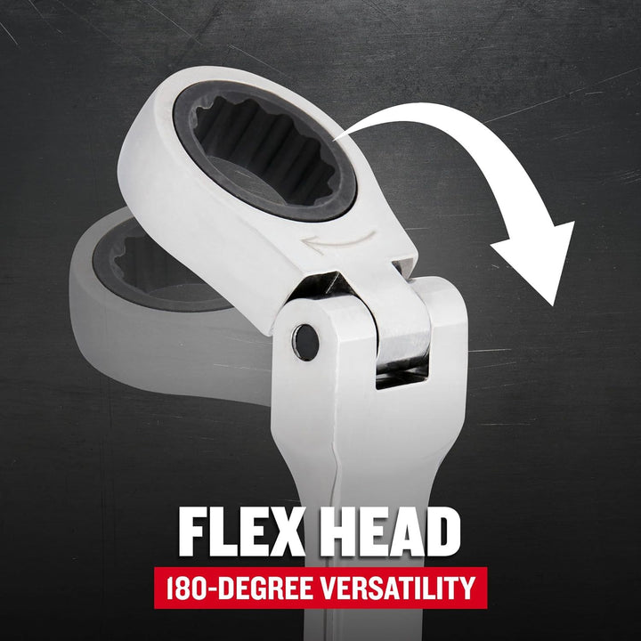 CRAFTSMAN CMMT87010 7-Piece SAE Flex Reversible Ratchet Set