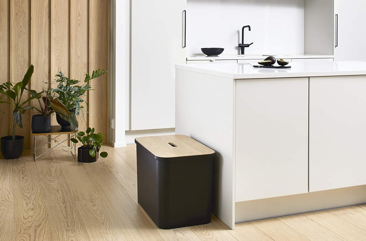 SmartStore - Mülleimer - Recycling - Sammeln Sie 76 Liter - Schwarz