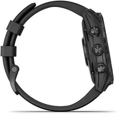 Garmin fenix 7 – GPS-Multisport-Smartwatch mit Farbdisplay und Touch-/Tastenbedienung, TOPO-Karten,