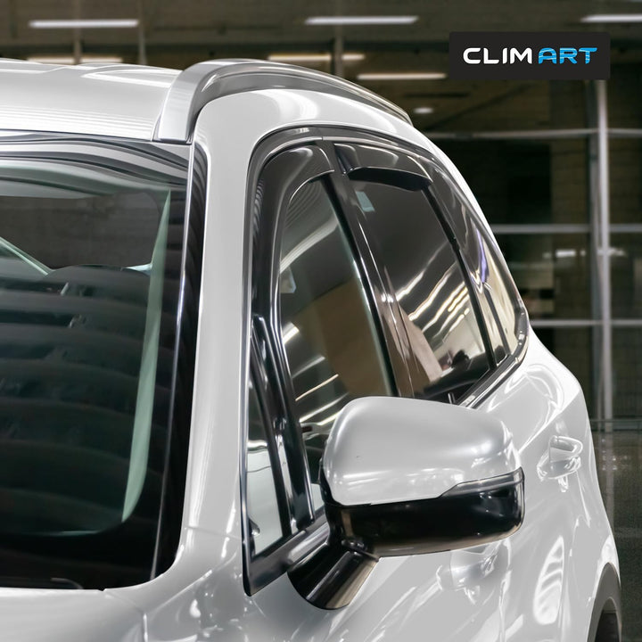 CLIM ART Windabweiser für/kompatible mit Kia Sorento 2020-2025 SUV MQ4 - Integrierte Regenabweiser -