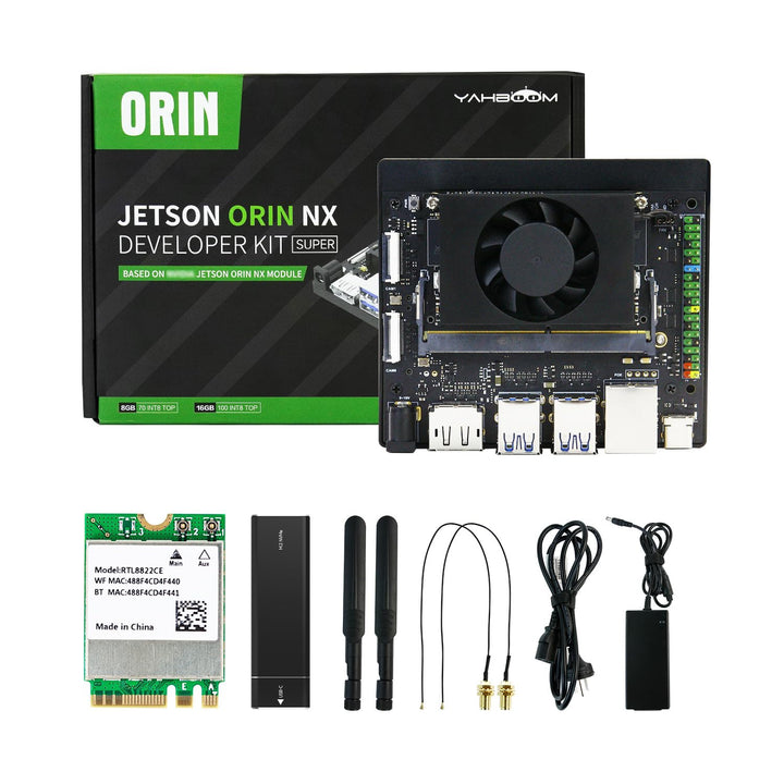 Yahboom Jetson Orin NX Development Kit 157 Tops WiFi 256GB SSD Ubuntu 22.04 System AI Smart Robot K-