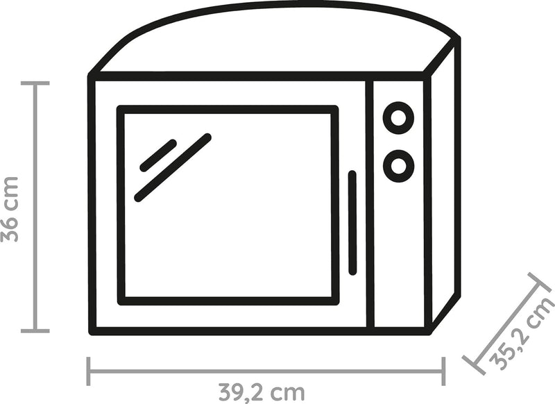 Bauknecht MW 39 WSL/ Kombination Grill und Mikrowelle/ Crisp Funktion/ 700 W/ 13 L Garraum/ Super-Ko