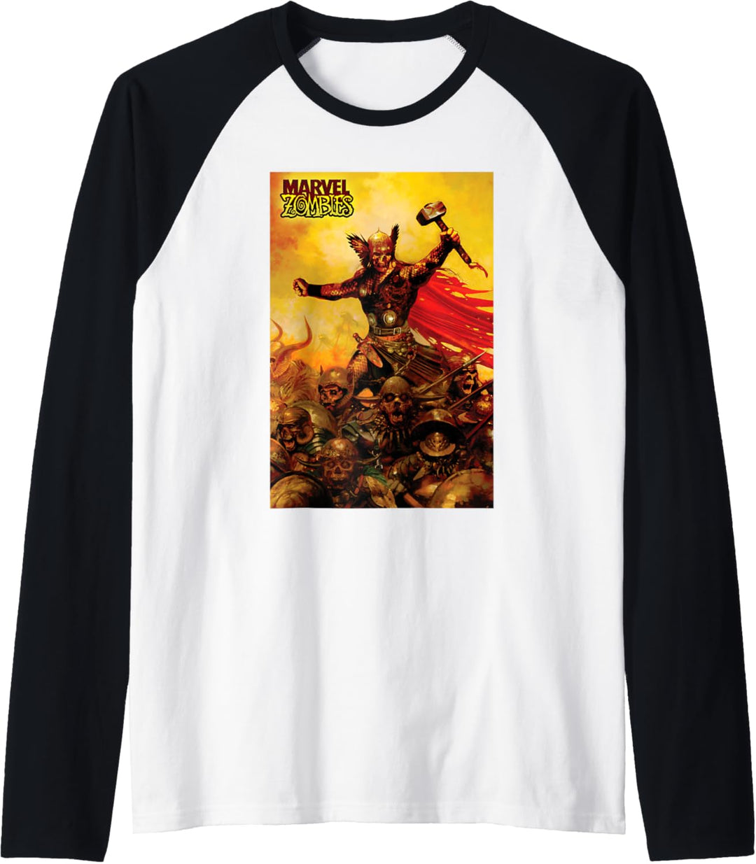 Marvel Zombies Thor Zombie Poster Raglan