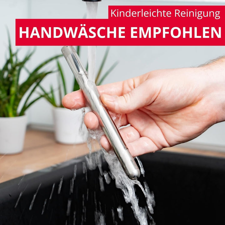 Westmark Weinkühlstab mit Ausgiesser Simono – Mühelose Kühlung für bis zu 3 Stunden, tropffreies Aus