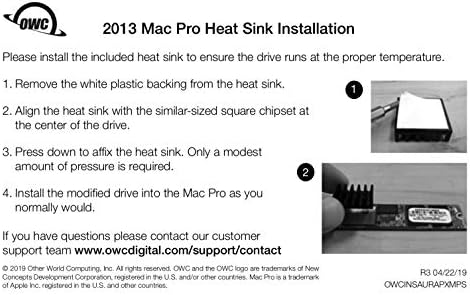 OWC - 480GB Aura Pro X2 - NVMe SSD für Mac Pro (Late 2013) 480 GB SSD Upgrade Kit, 480 GB SSD Upgrad