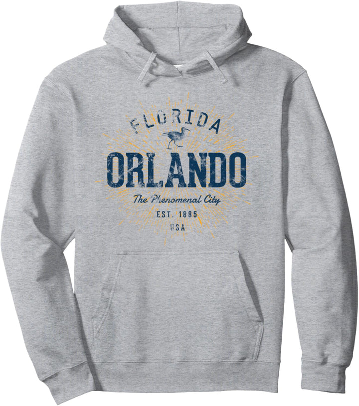 Vereinigte Staaten Urlaub Souvenir Vintage Orlando Pullover Hoodie