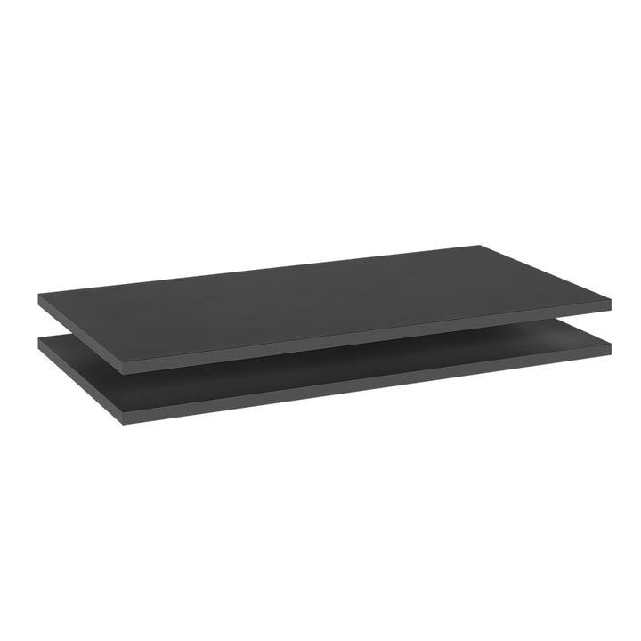 Vicco Einlegeboden Claus, Anthrazit, 2er Set, Anthrazit