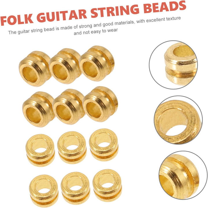 100 Stk Akustische Gitarrenparts Gitarrenzubehör Folk-gitarren-versorgung Akustische Gitarrensaiten