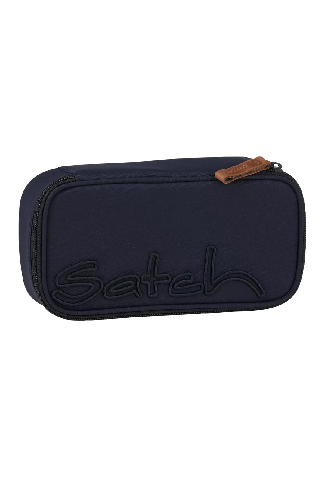 Satch Schlamperbox extra gross inkl. Trennfach Reissverschlussfach Stiftehalter Geodreieck Sichtfens