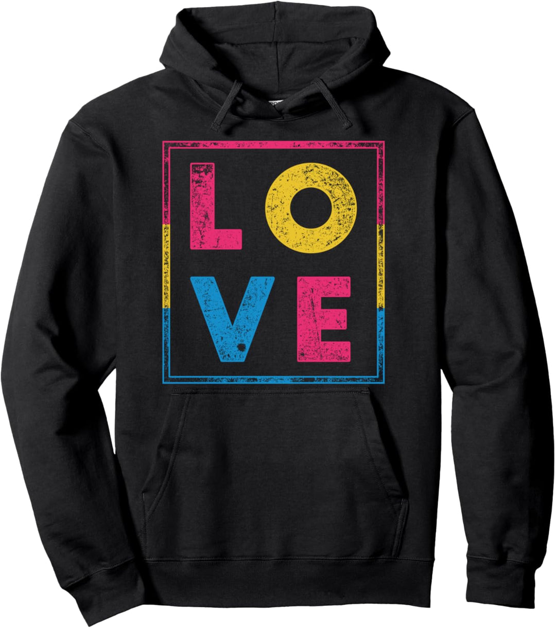 Pansexuelle Liebe LGBTQ Geschenk Pansexuell Pullover Hoodie