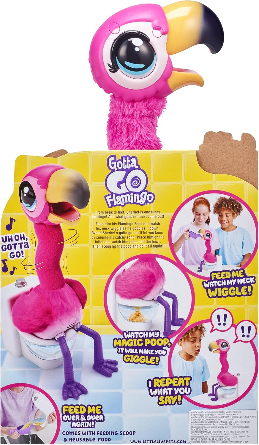 Little Live Pets - Ich muss los Flamingo (40-00777) regular version, regular version