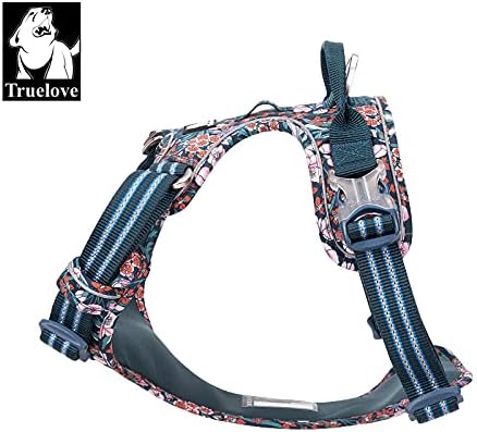 WINHYEPET Truelove No-Pull-Hundegeschirr, Baumwollgewebe atmungsaktiv und reflektierend weich, verst