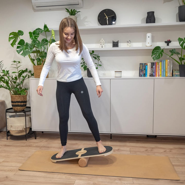 Selonis Balance Board Aus Holz Für Erwachsene Und Kinder Koordinationstraining Balancebrett Physioth