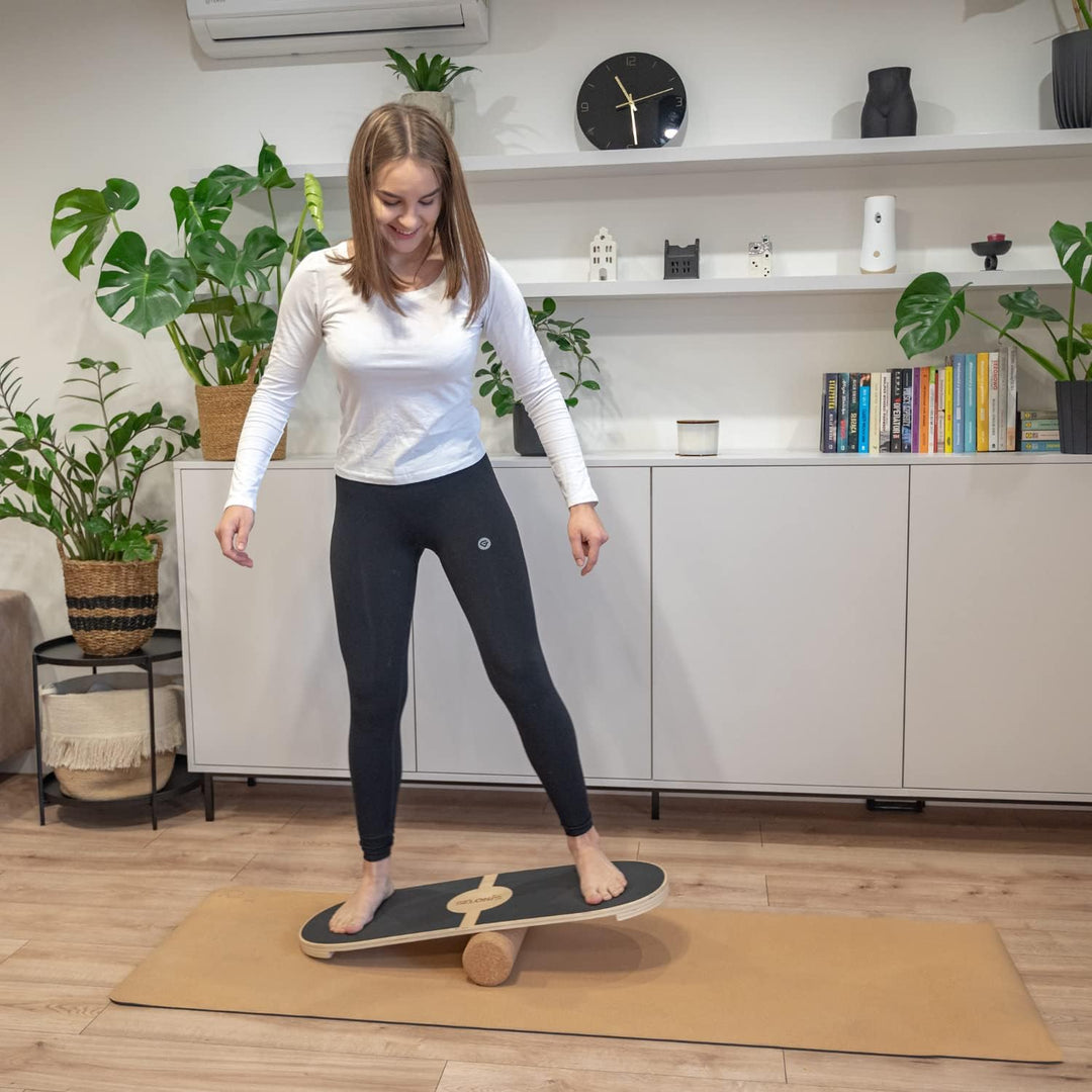 Selonis Balance Board Aus Holz Für Erwachsene Und Kinder Koordinationstraining Balancebrett Physioth