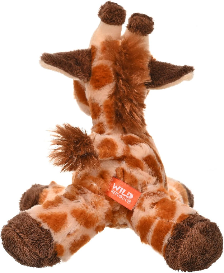 Wild Republic 14885 Hug'ems Plüschtier, Kuscheltier, Giraffe 18cm (Packung mit 2) 18 cm (Packung mit