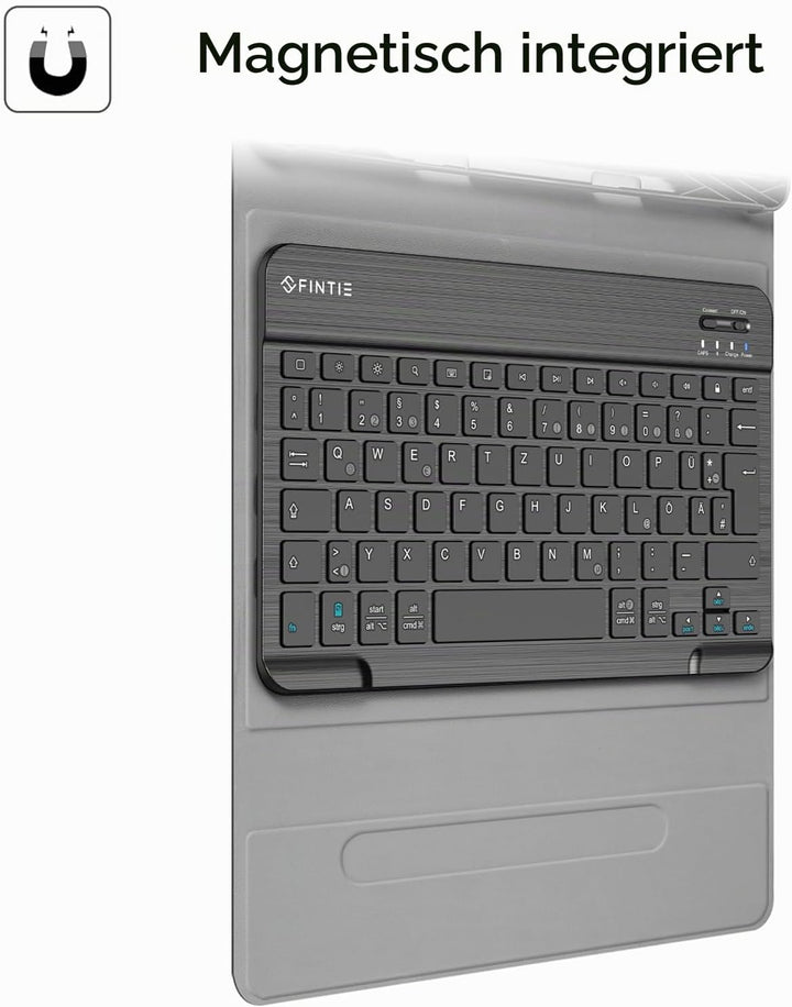 Fintie Tastatur Hülle für Samsung Galaxy Tab S8 11 Zoll 2022 /S7 11 Zoll 2020 Tablet, Keyboard Cover