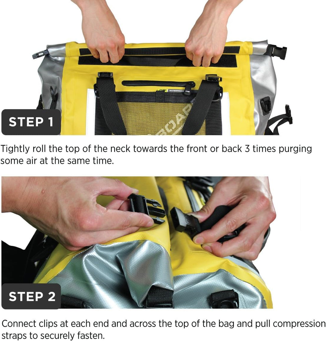 Overboard wasserdichte Tasche 70 x 34 x 3 cm, 60 Liter Rot, 70 x 34 x 3 cm, 60 Liter Rot