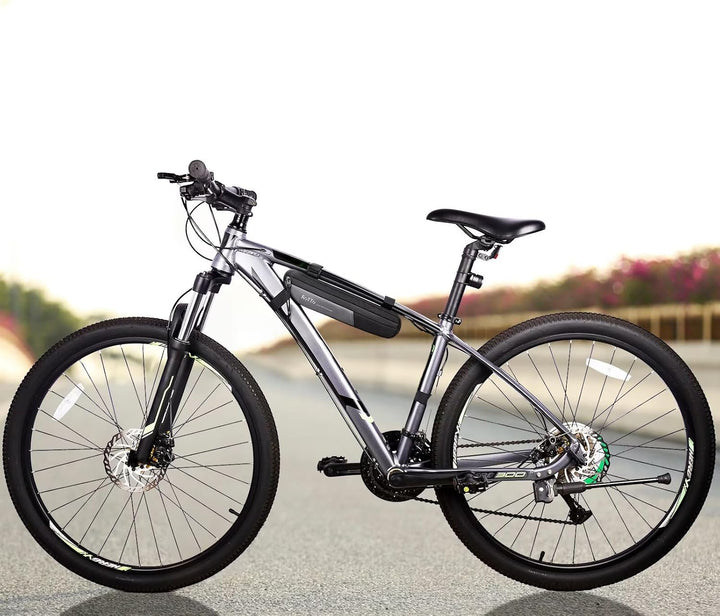 ROTTO Fahrrad Rahmentasche Wasserdicht Dreieck Tasche unter Oberrohr mit Mesh-Tasche 1.2L für MTB Eb