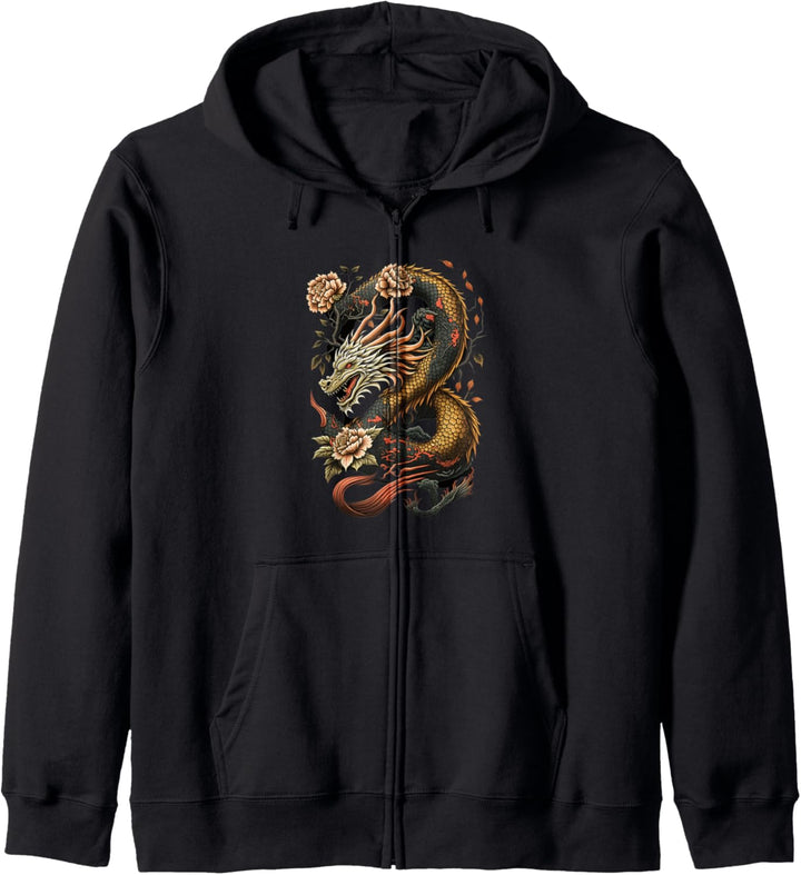 Chinesischer Drache Kapuzenjacke