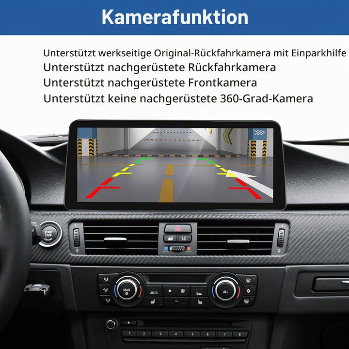 Road Top 12,3 Zoll Ultraschmaler Autoradio Carplay für BMW 3er CIC | für BMW 3er E90/E91/E92/E93 200
